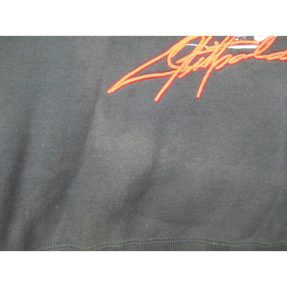 Vintage Emerson Fittipaldi Sweater Mens Extra Large Black Hugo Boss Signature* View 6
